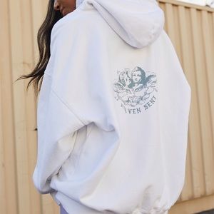 Brandy Melville Christy Zip Up Hoodie